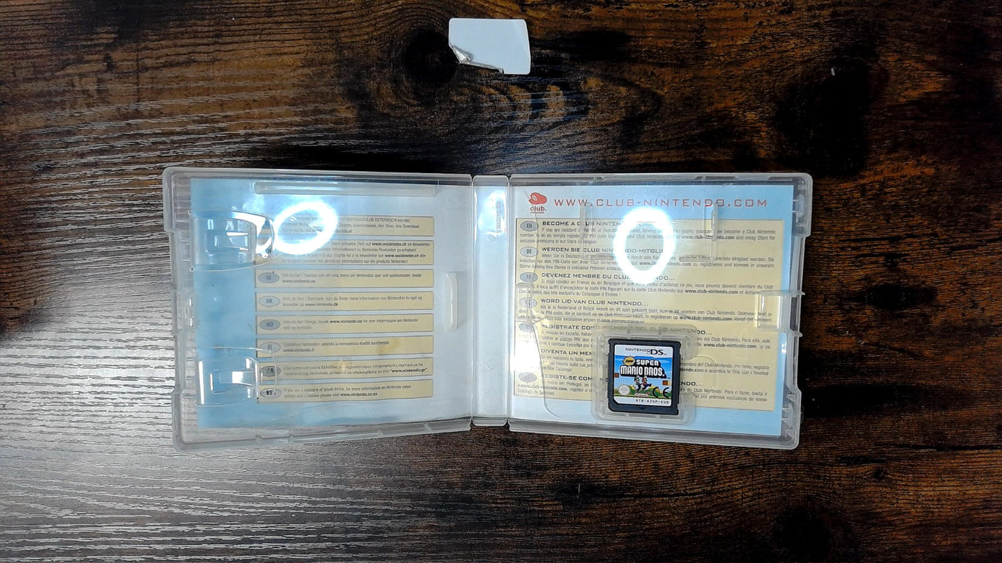 New Super Mario Bros. Nintendo DS PAL — manual