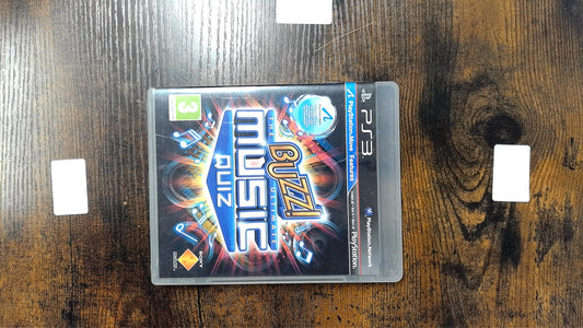 Buzz! The Ultimate Music Quiz PS3 PAL — caja